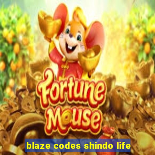 blaze codes shindo life